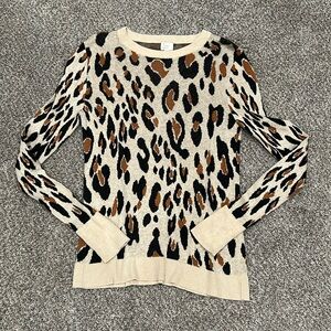 Women’s A New Day leopard print sweater